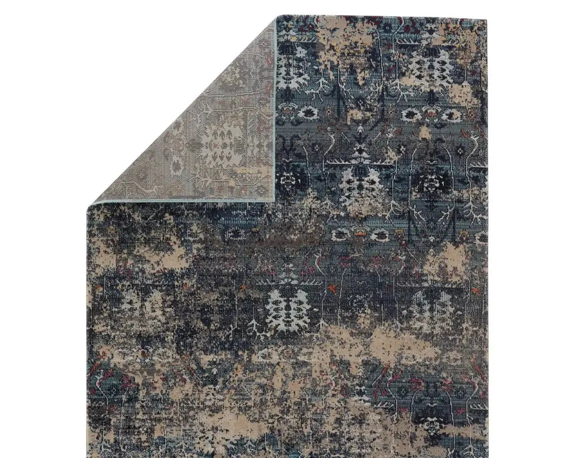 Polaris POL47 Blue/Beige Rug - Baconco