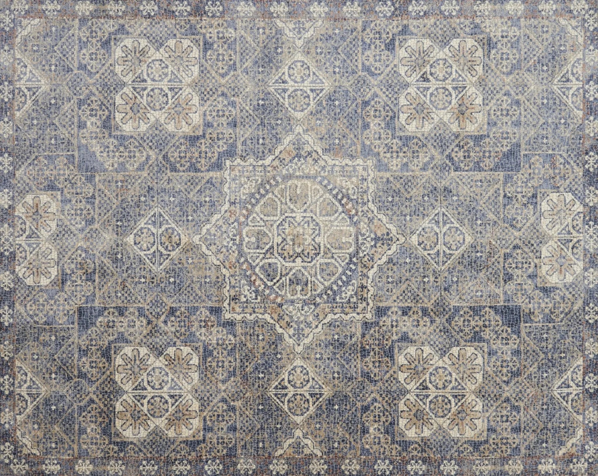 Porcia PB 02 Blue / Blue Rug - Baconco