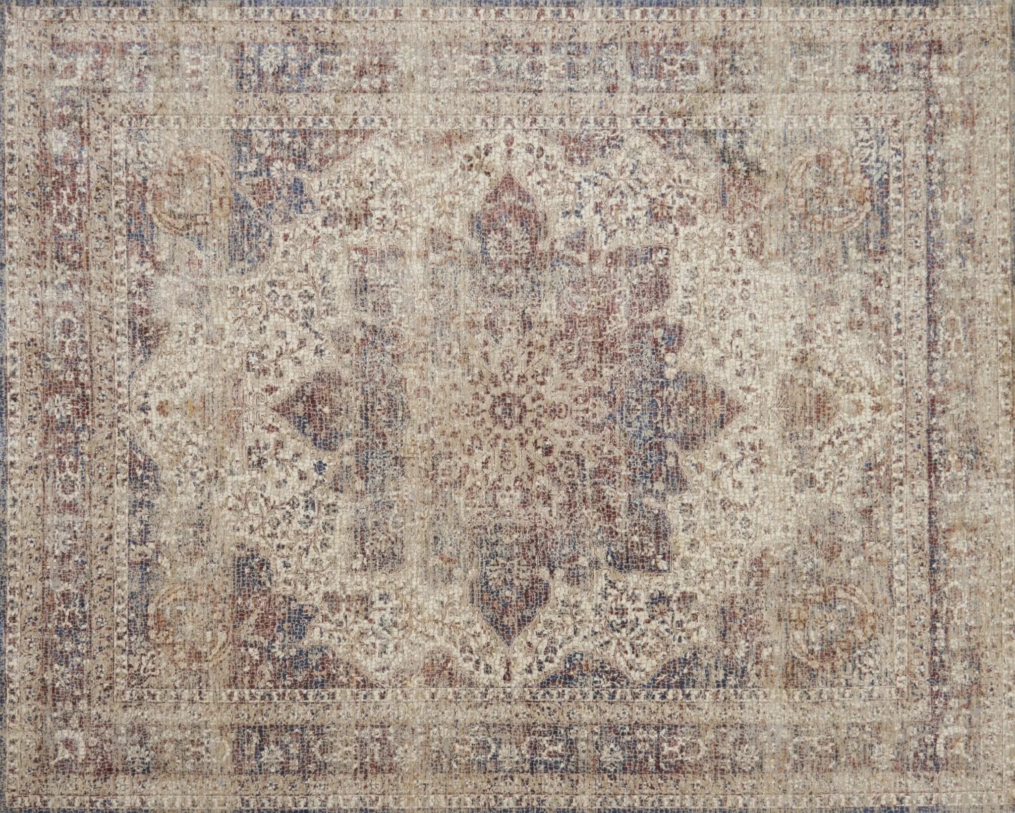 Porcia PB 05 Ivory / Red Rug - Baconco