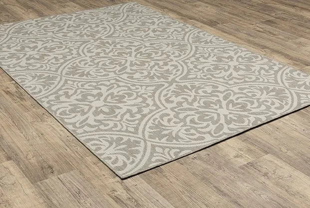 Portofino 1831H Grey/Ivory Rug - Baconco