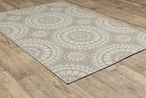 Portofino 1832H Grey/Ivory Rug - Baconco