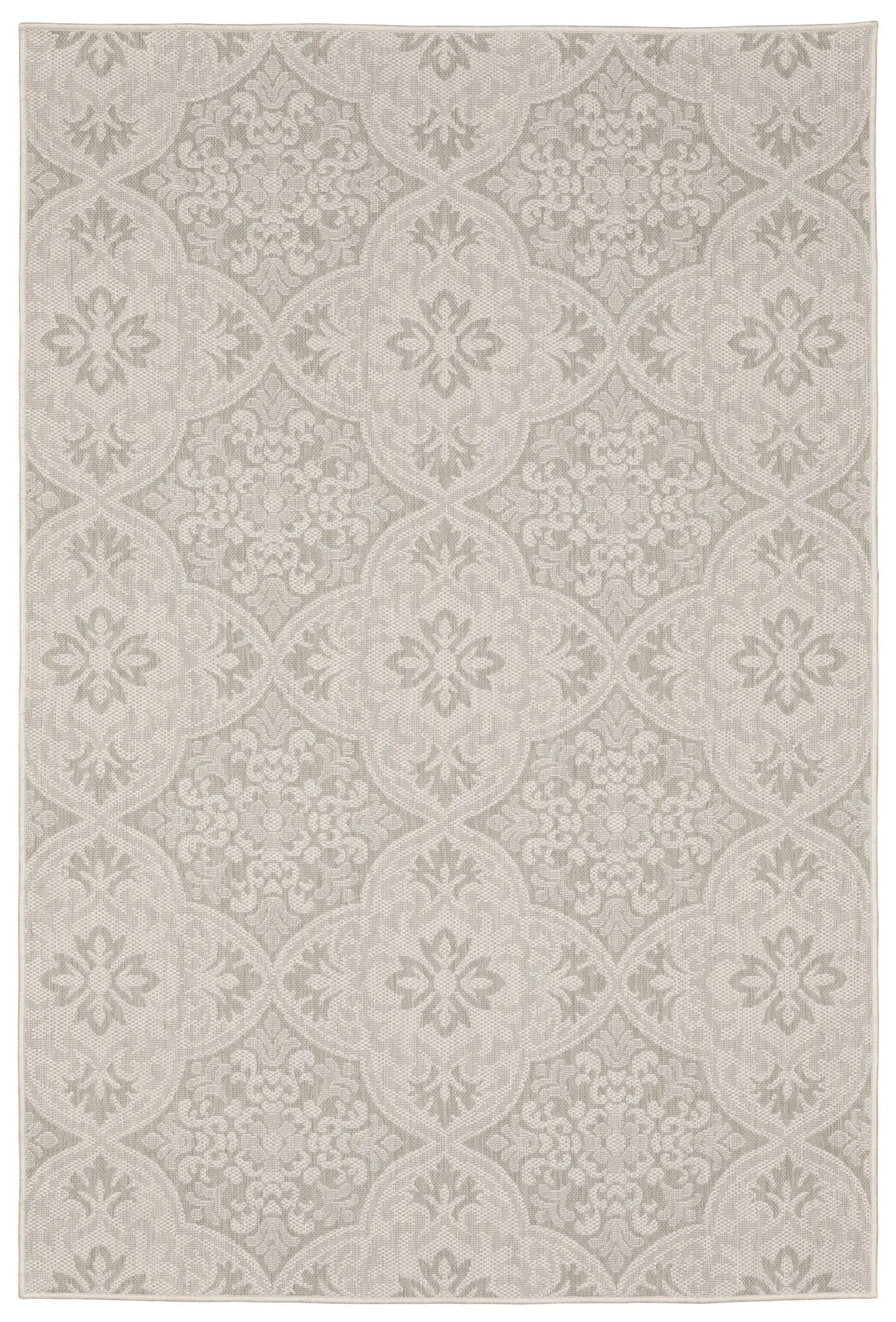 Portofino 2805W Ivory/Grey Rug - Baconco