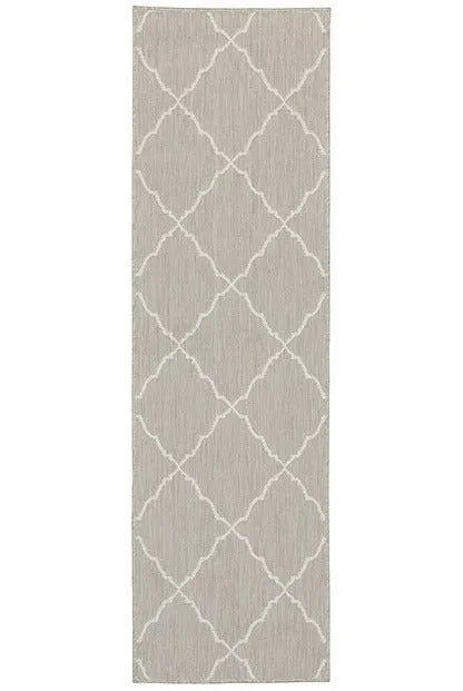 Portofino 7225H Grey/Ivory Rug - Baconco