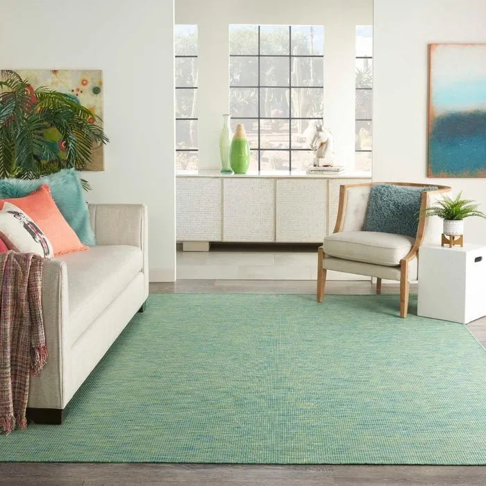 Positano POS01 Blue/Green Rug - Baconco