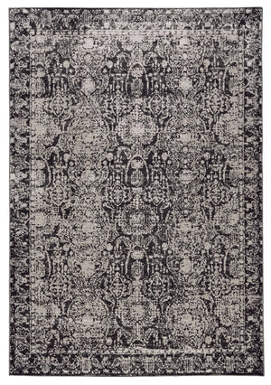 Prasad 3680F Gray/Ivory Rug - Baconco