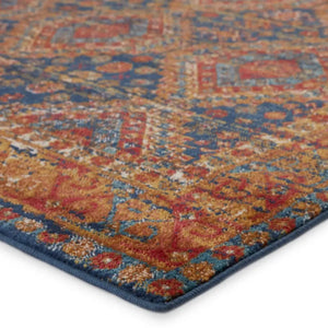 Prisma PSA03 Red/Blue Rug - Baconco