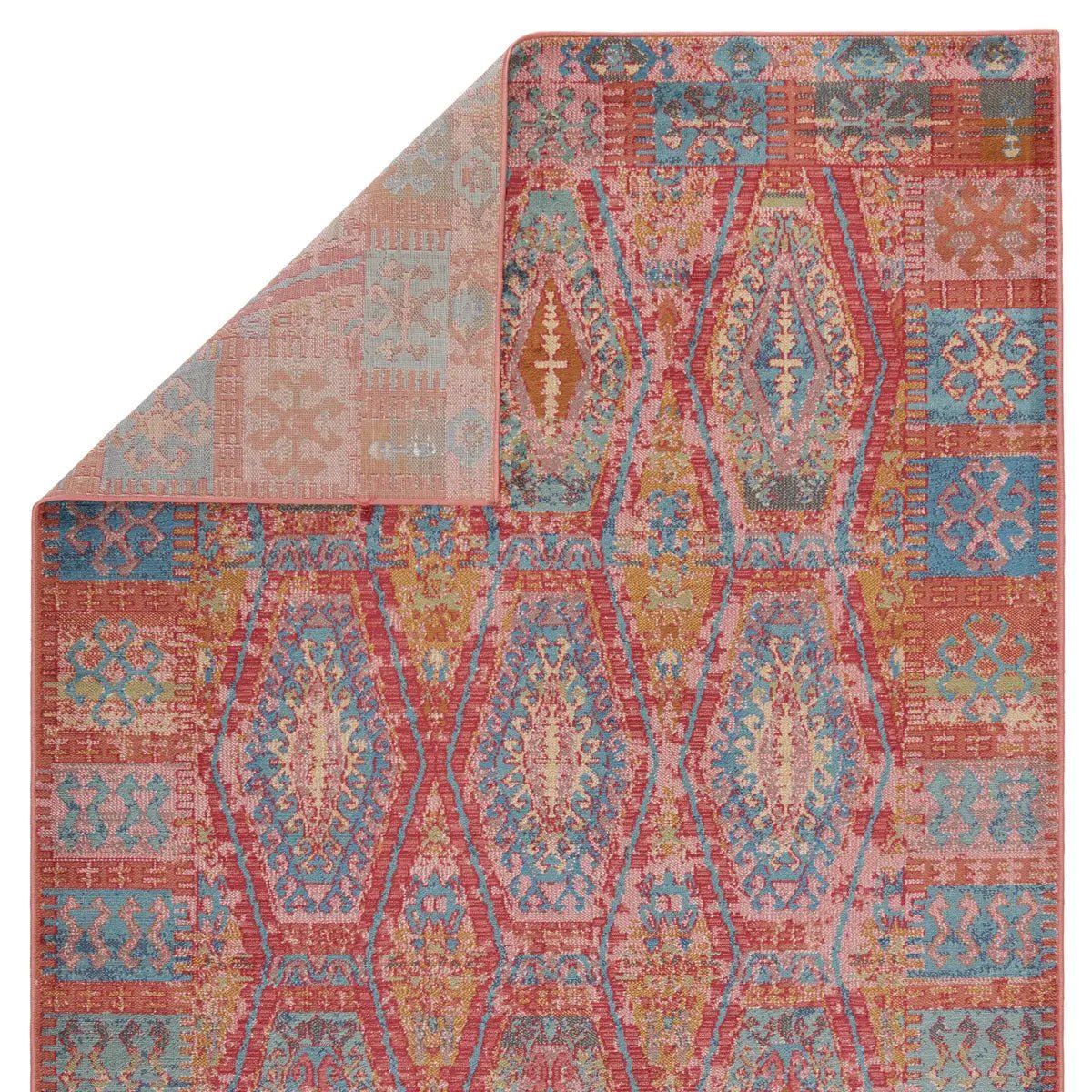 Prisma PSA08 Pink/Gold Rug - Baconco