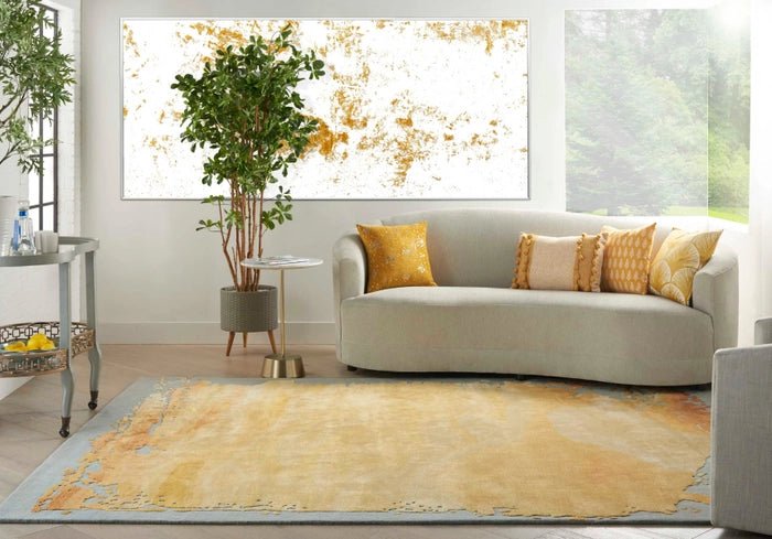 Prismatic PRS19 Grey/Gold Rug - Baconco