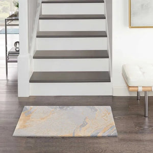 Prismatic PRS28 Grey/Gold Rug - Baconco