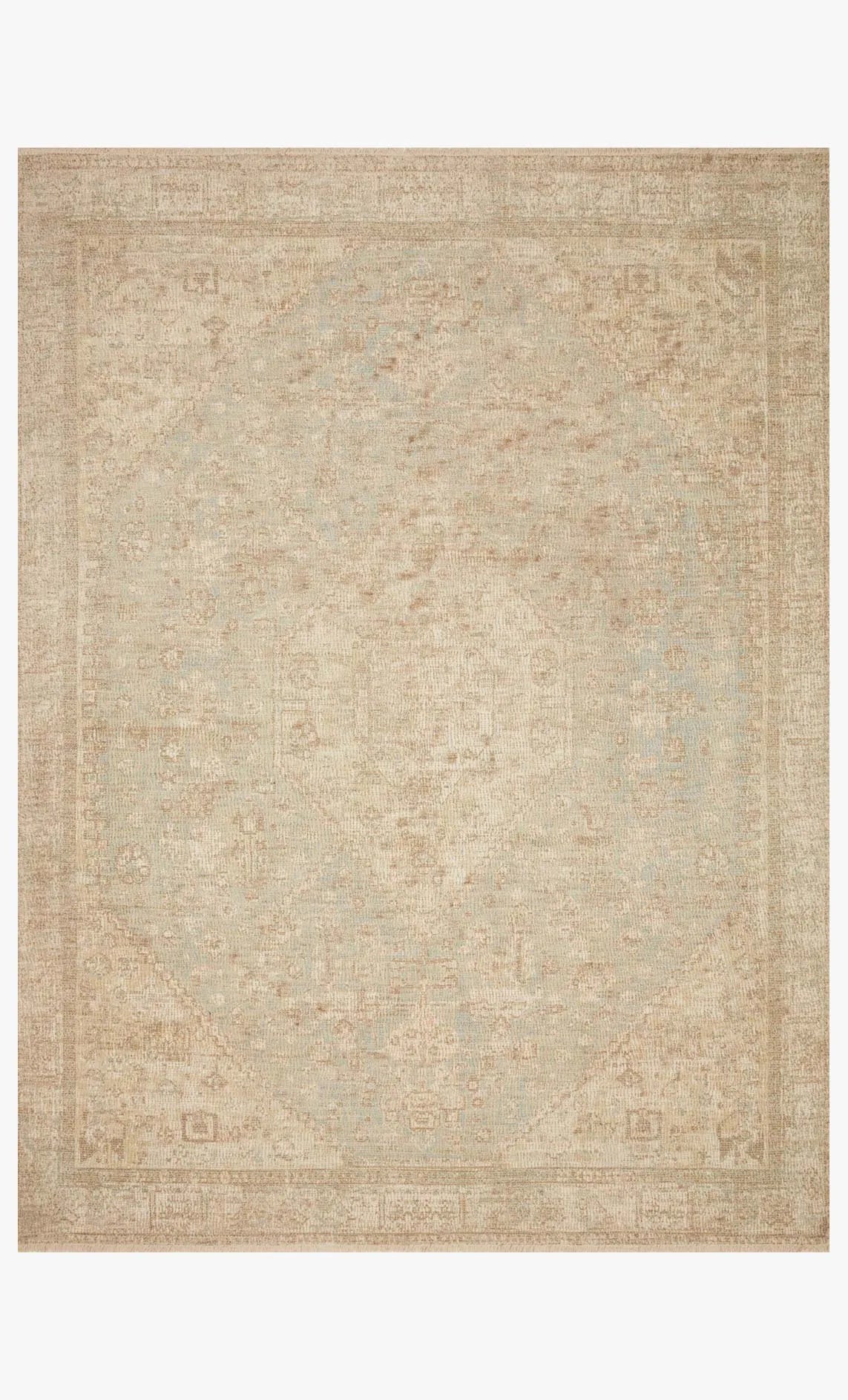 Priya Pry-01 Ocean/Ivory Rug - Baconco