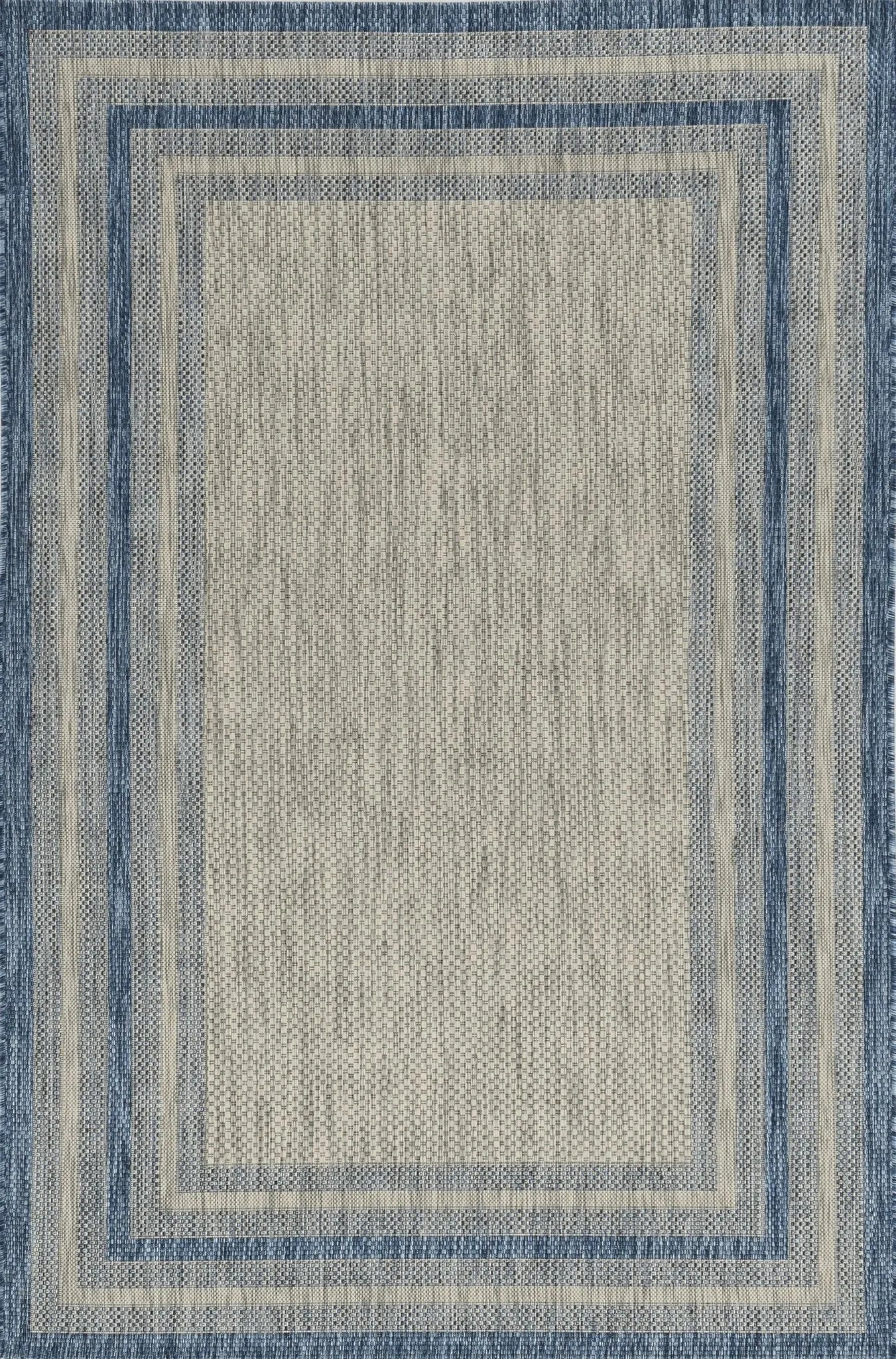 Provo 5756 Cape Cod Grey/Denim Rug - Baconco