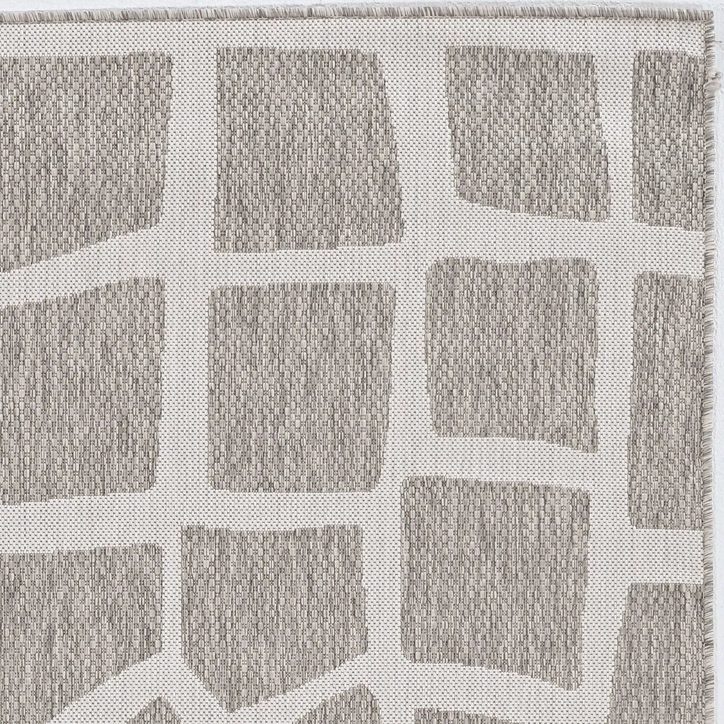 Provo 5768 Bedrock Ivory/Grey Rug - Baconco