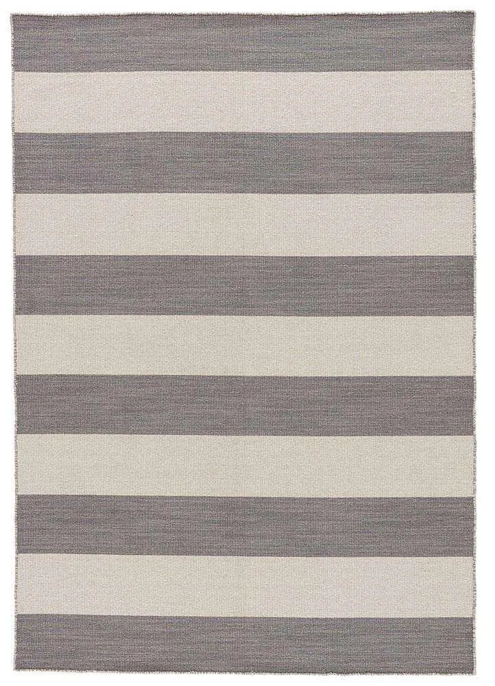 Pura Vida PV35 Tierra Stone Gray / White Ice Rug - Baconco