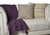 Purple Winter Bloom LR80161 Throw Blanket - Baconco