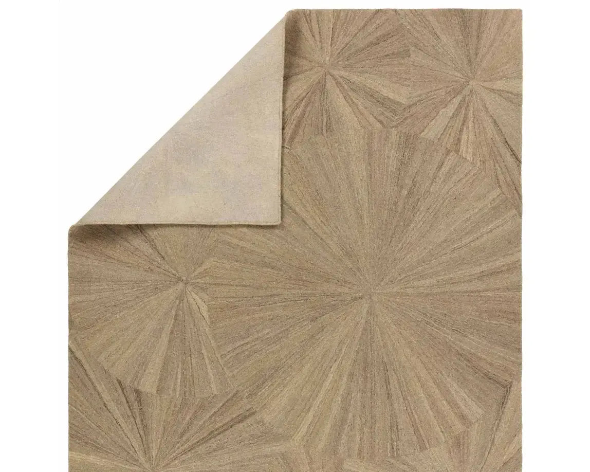 PVH19 Natural Taupe & Grey Rug - Baconco