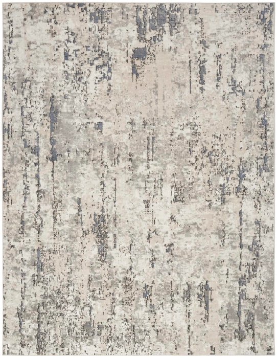 Quarry QUA01 Ivory/Grey Rug - Baconco