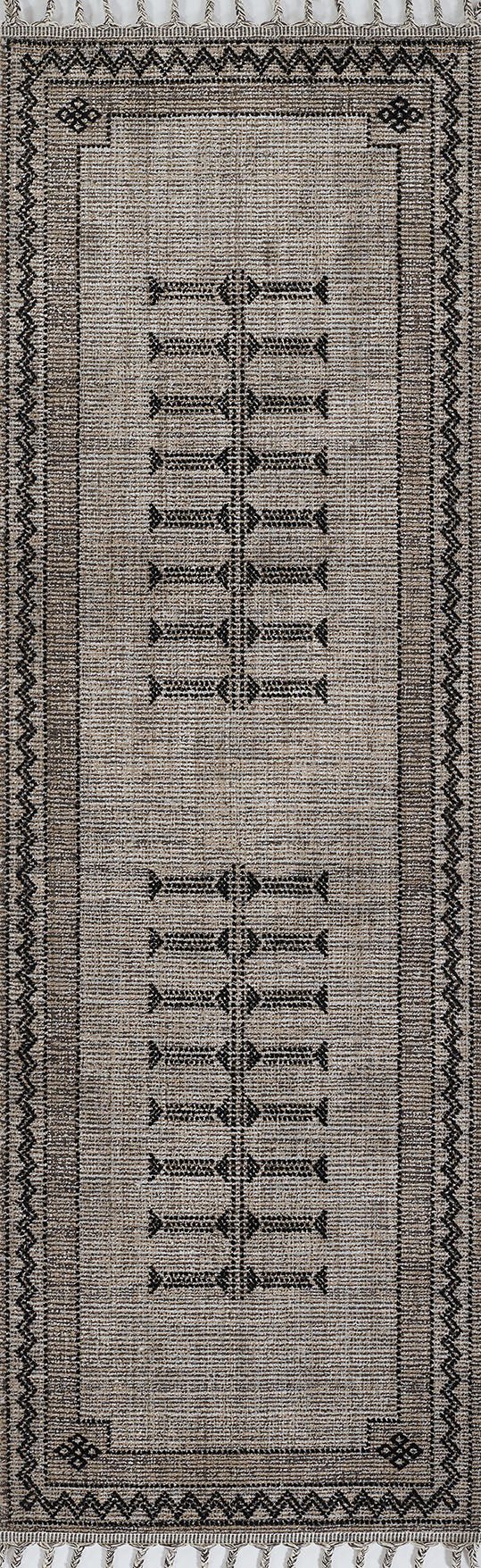 Rabat RBT-3 Black Rug - Baconco