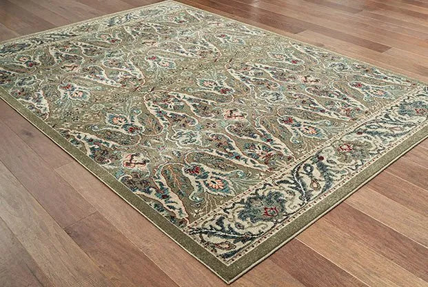 Raleigh 655Q Brown Ivory Rug - Baconco