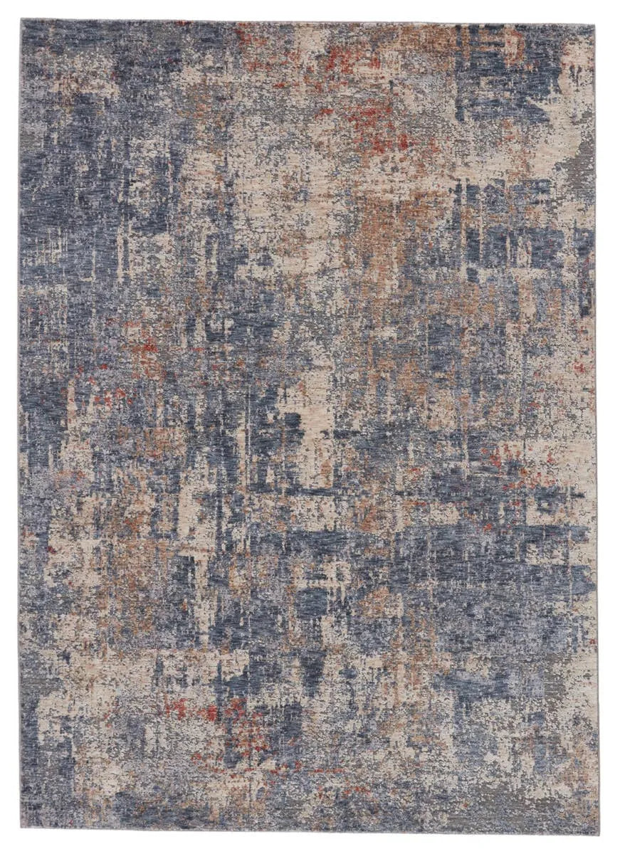 Raveen RVE05 Blue/Grey Rug - Baconco