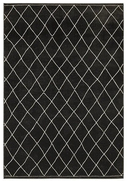 Raylan RAY12 Black Rug - Baconco