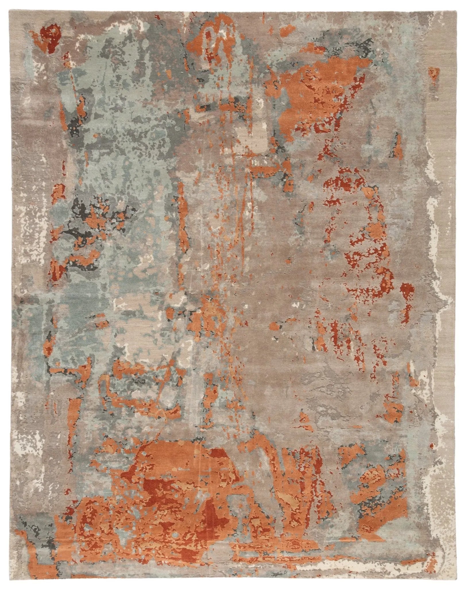 Reconnext By Jenny Jones Rjj05 Bryon Bay Orange/Taupe Rug - Baconco