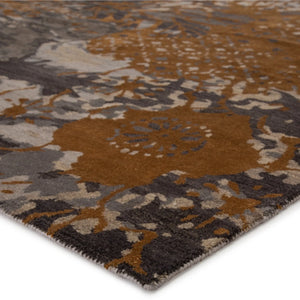 Reconnext By Jenny Jones Rjj08 Kimono Gray/Gold Rug - Baconco