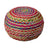 Recycled Natural Braided LR99705 Pouf - Baconco