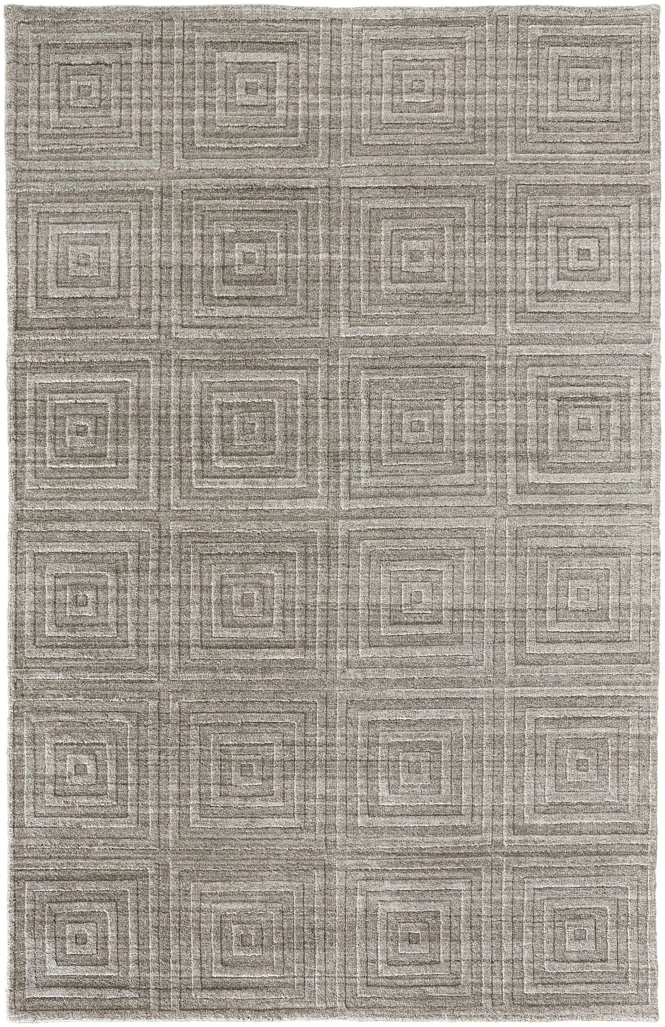 Redford RED8670F Grey/Silver Rug - Baconco