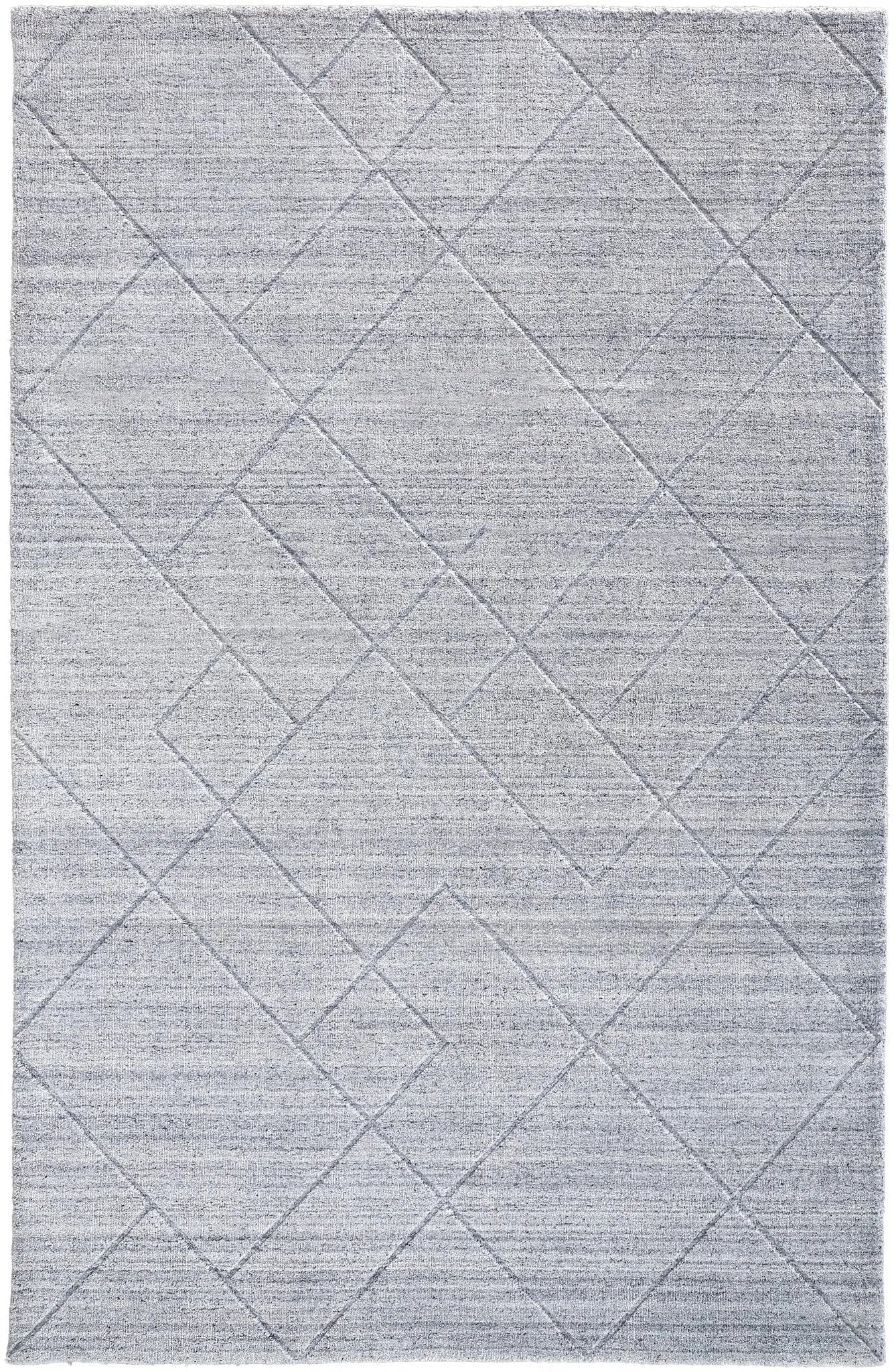 Redford RED8848F Gray/Silver Rug - Baconco