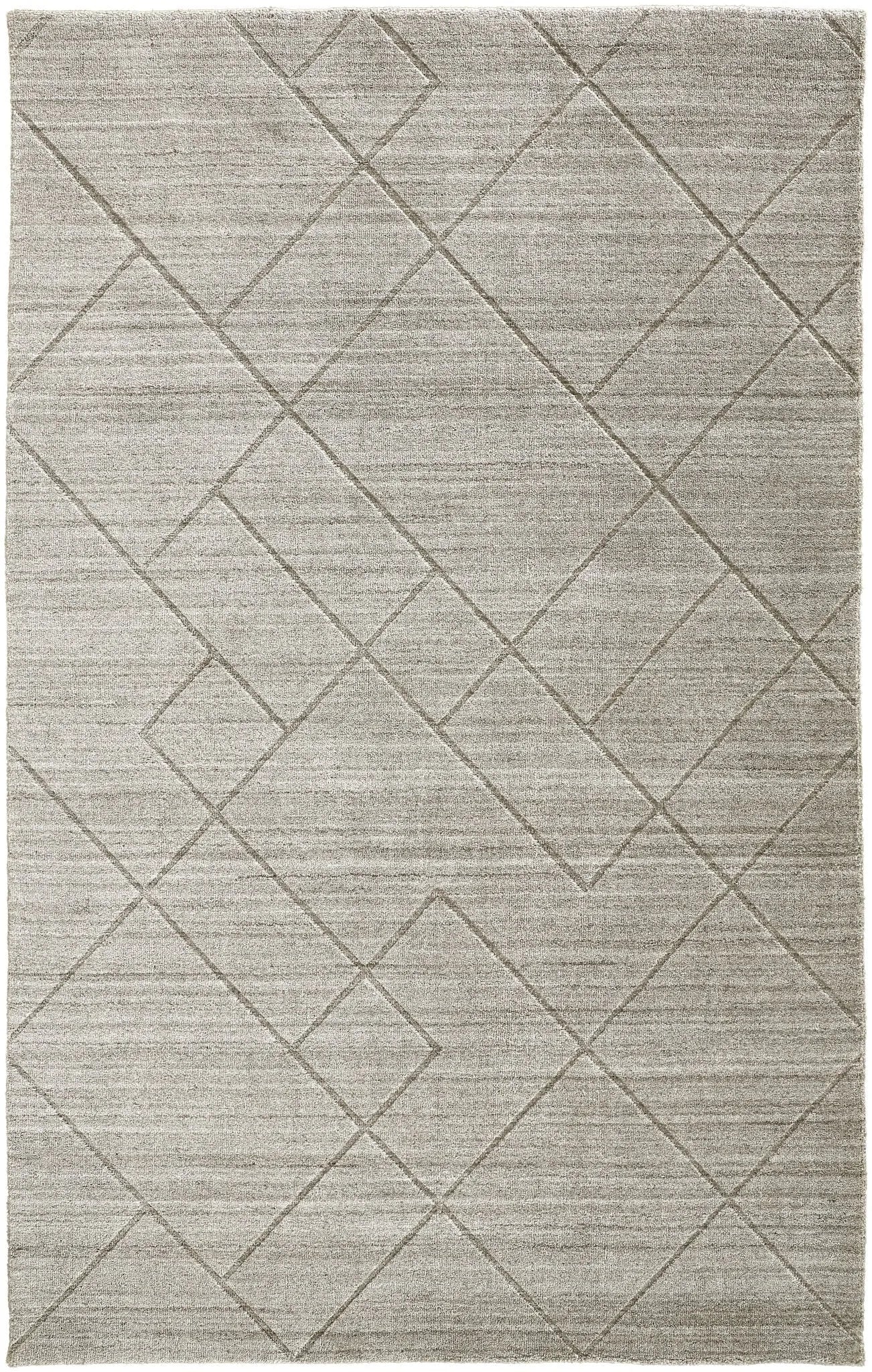 Redford RED8848F Ivory/Silver Rug - Baconco