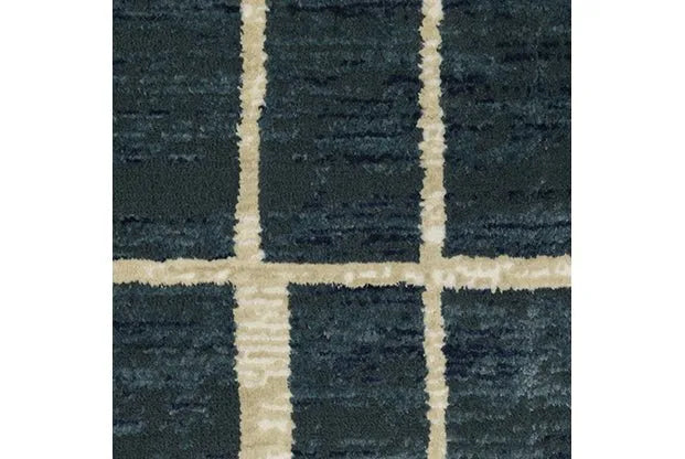 Reed RE04B Blue/Ivory Rug - Baconco