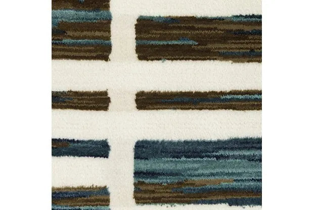 Reed RE05A Blue/Ivory Rug - Baconco