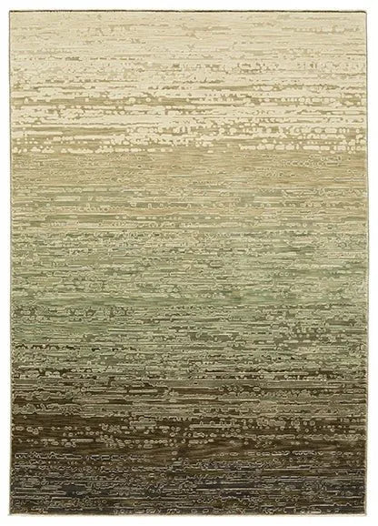 Reed RE09A Beige/Green Rug - Baconco