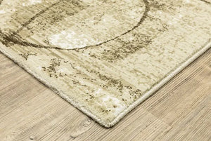 Reed RE10A Beige/Brown Rug - Baconco