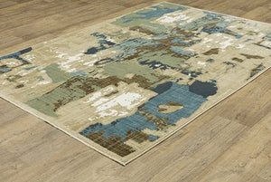 Reed RE11Q Beige Rug - Baconco