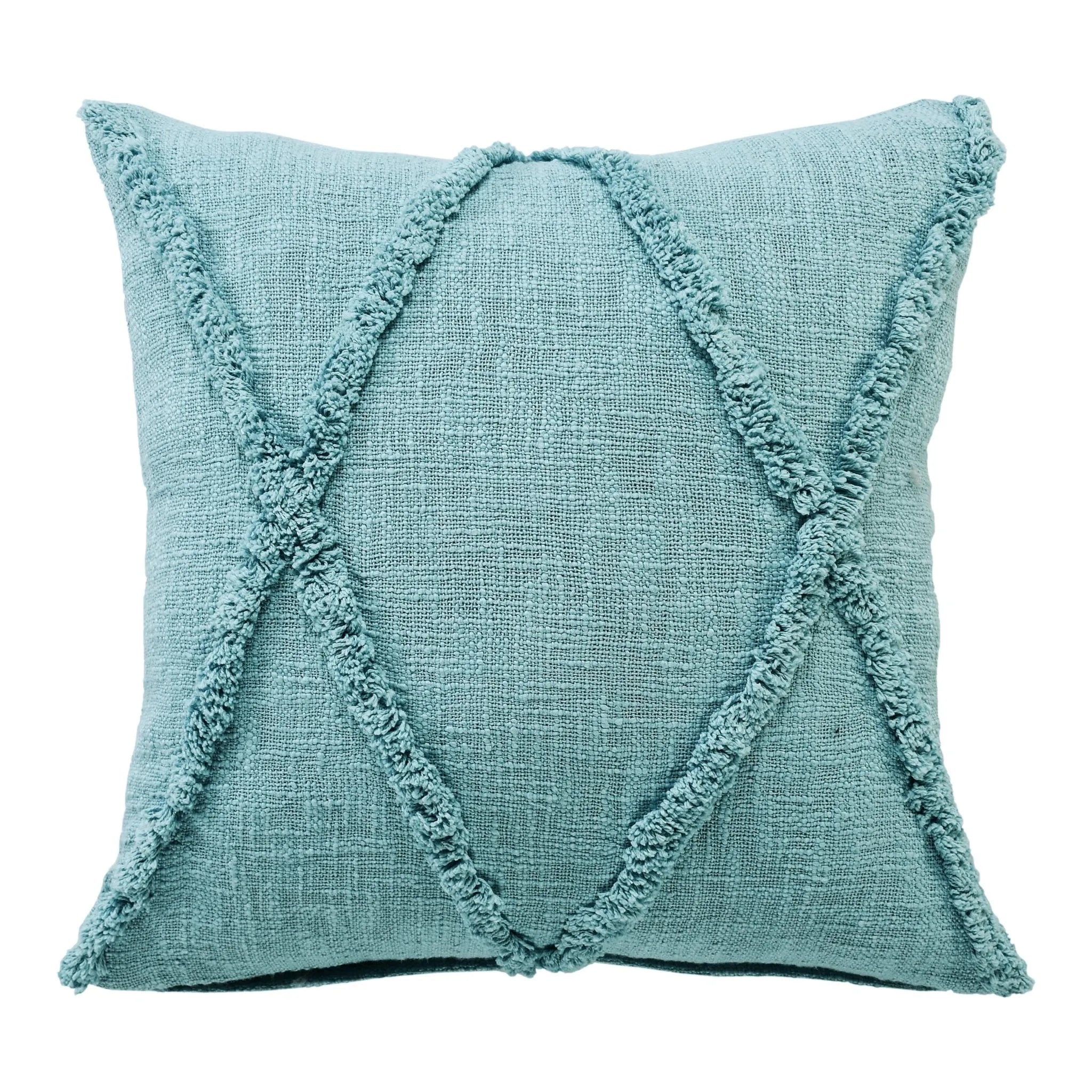 Reese Lr07736 Aqua Sky Blue Pillow - Baconco