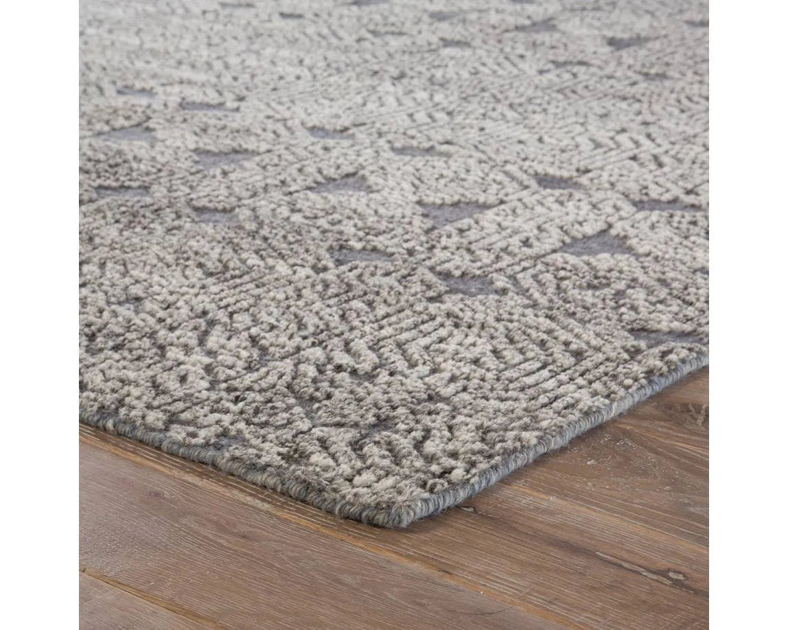 Reign REI01 Abelle Gray / White Rug - Baconco