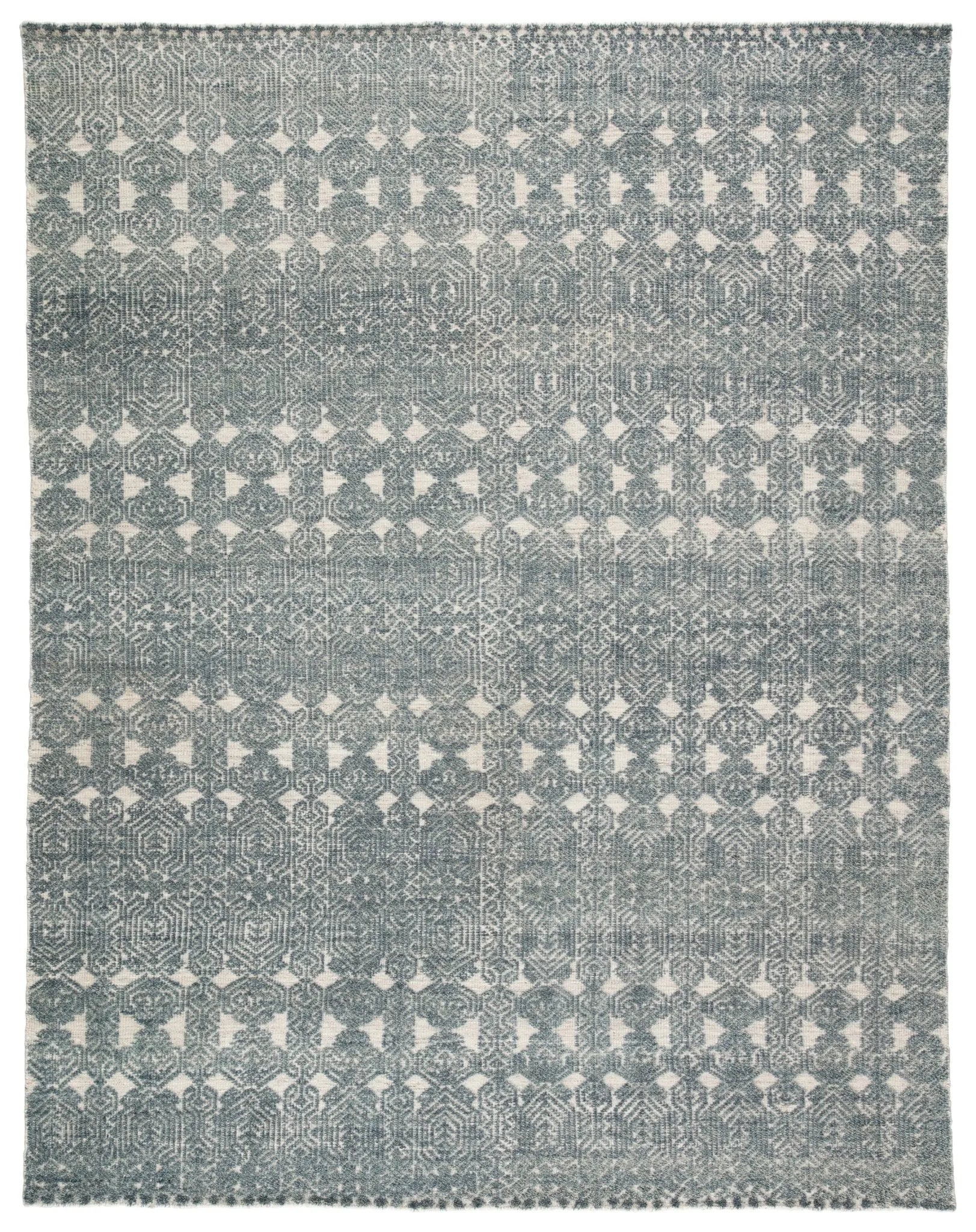 Reign Rei12 Abelle Teal/Light Gray Rug - Baconco