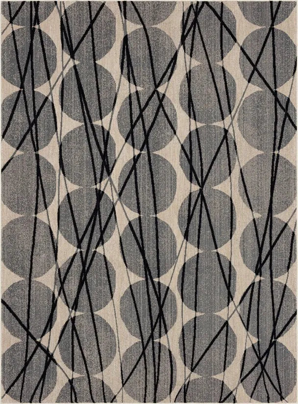 Rendition 92608 90166 Belizo Obsidian Rug - Baconco