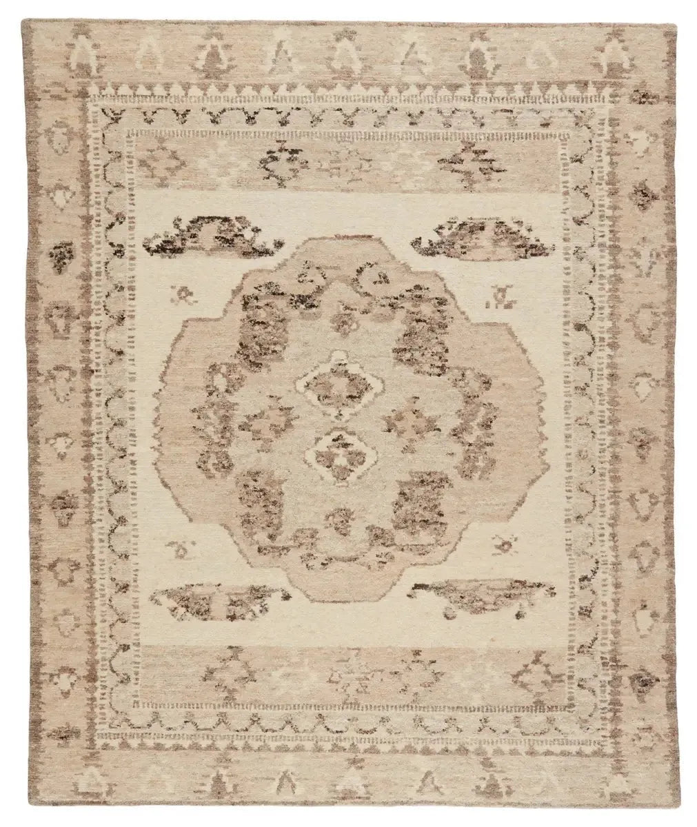 Repose RPS01 Ivory/Beige Rug - Baconco