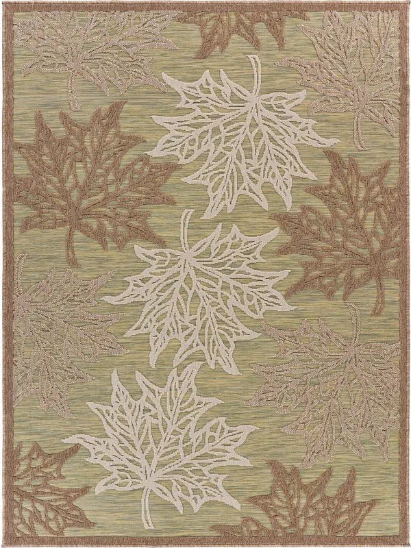 Retreat 81605GRN Green Rug - Baconco