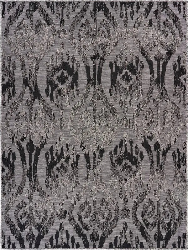 Retreat 81608BKG Black/Grey Rug - Baconco