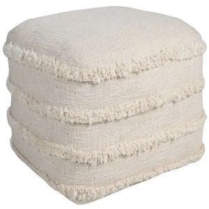 Revelation 34051BEI Beige Pouf - Baconco