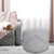 Revelation 34053GRY Grey Pouf - Baconco