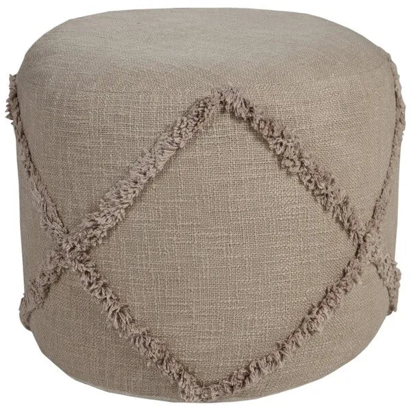 Revelation 34055BRW Brown Pouf - Baconco