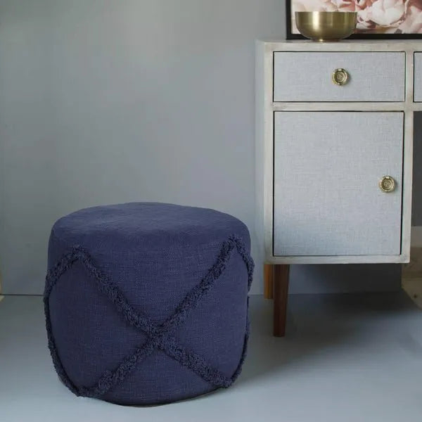 Revelation 34056NAV Navy Pouf - Baconco