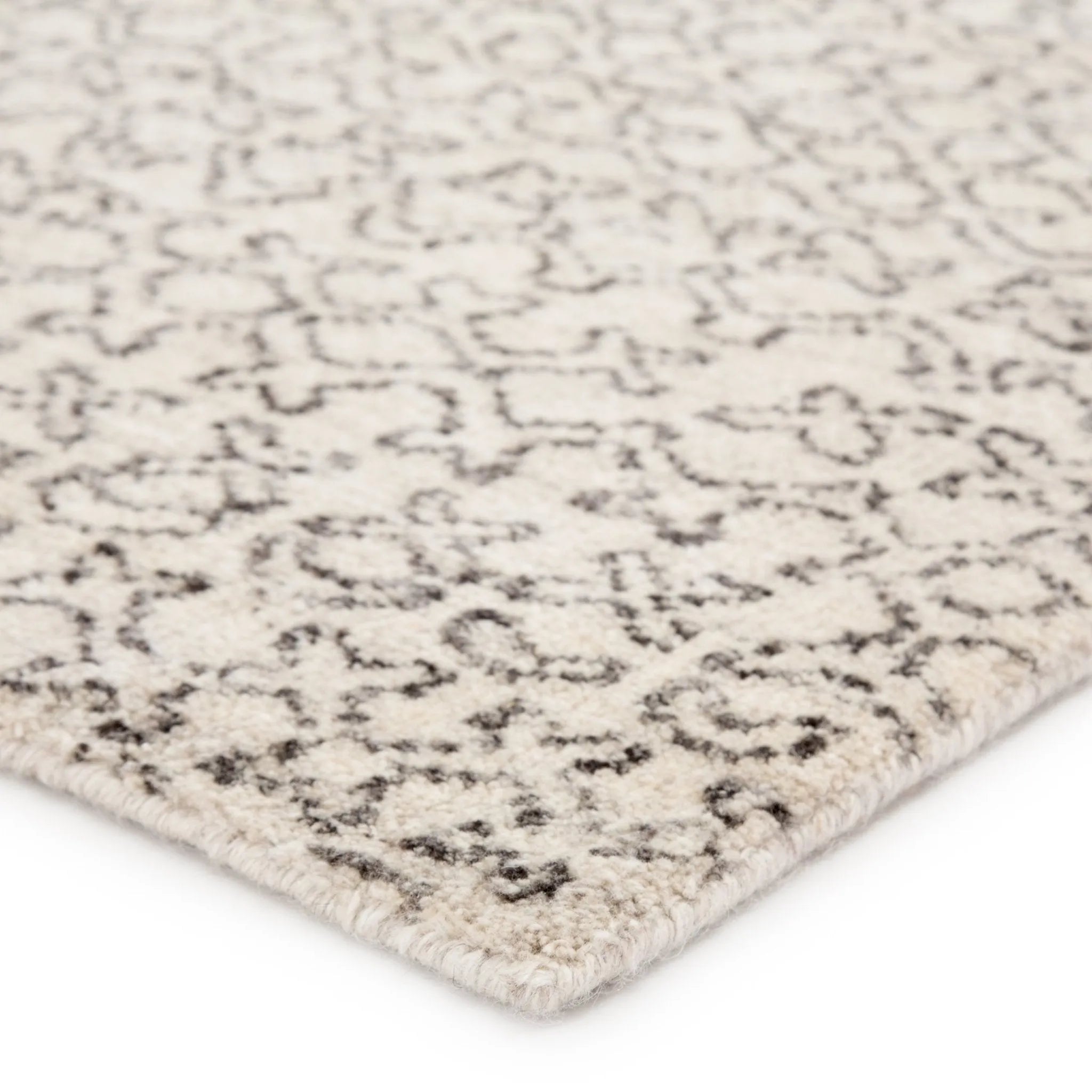 Reverb By Pollack REP02 Reverb Fog/Whitecap Gray Rug - Baconco