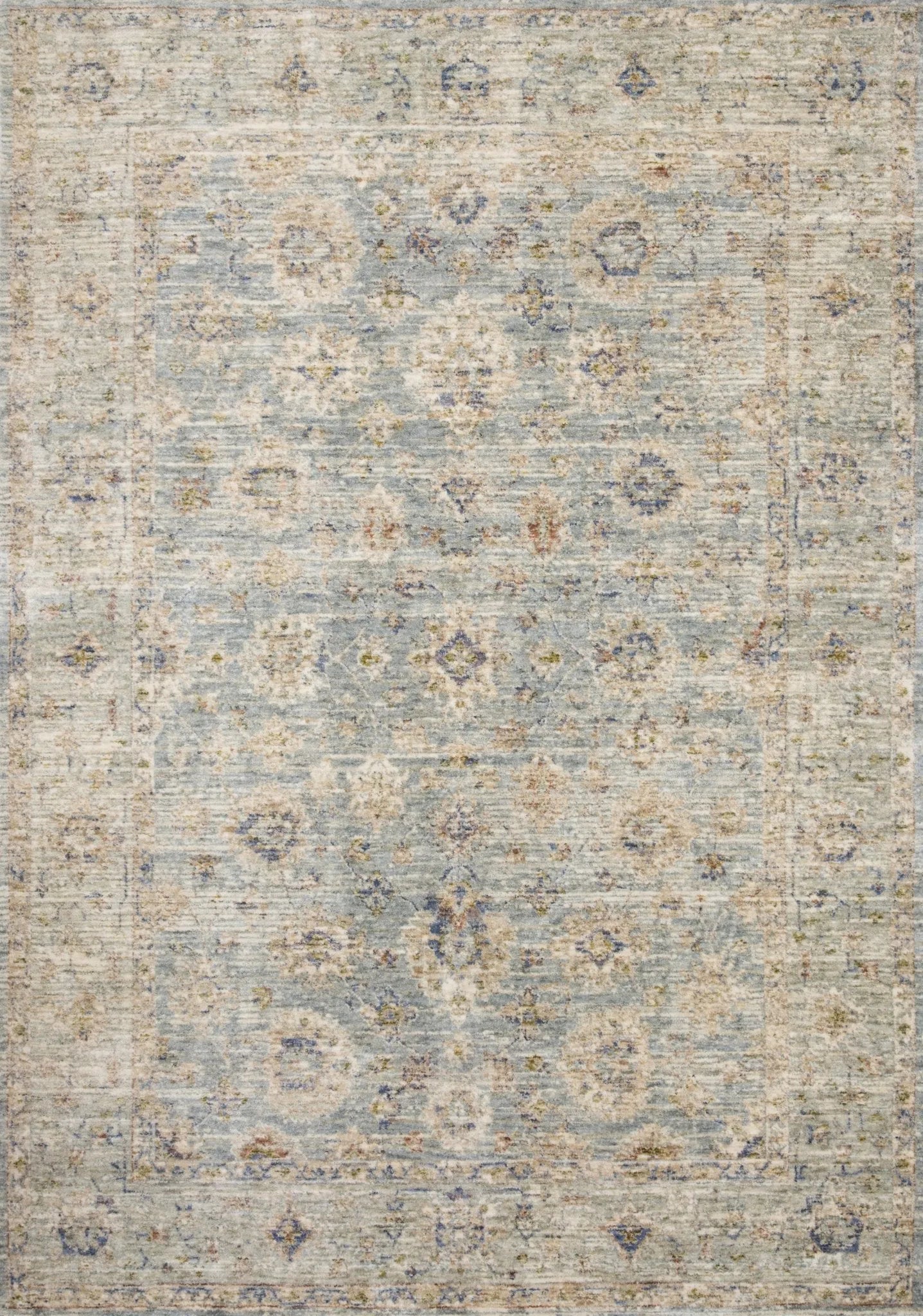 Revere REV 09 Light Blue Multi Rug - Baconco