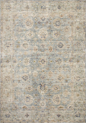 Revere REV 09 Light Blue Multi Rug - Baconco