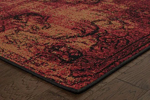 Revival 6314B Pink Yellow Rug - Baconco